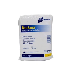 Beesana® Einmal Waschhandschuhe Soft – 50 Stück - Bild 1 von 1