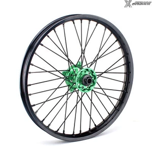 21x1.6 CNC Spoked Front Wheel For Kawasaki KX250F KX450F 06-18 KX125 KX250 19-20 - Imagen 1 de 6