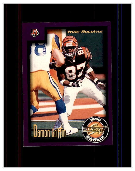1999 Score Supplemental Football Card #S15 Damon Griffin Rookie - Image 1 of 2
