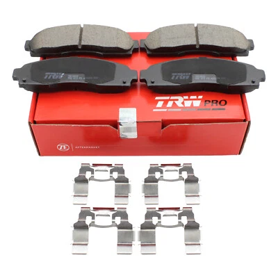 Juego de pastillas de freno delanteras de cerámica TRW Pro para Ford Explorer Ranger Mazda Mercury Foto 1 de 4
