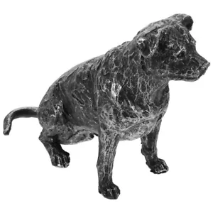 Dog Sculpture Dog Statue for Lawn Garden Cute Animal Figurine Lifelike Resin - Picture 1 of 12