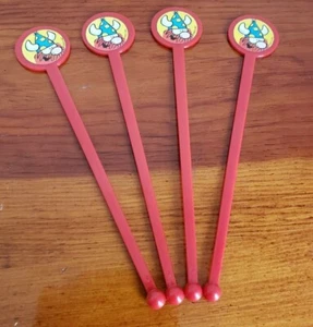 Hagar The Horrible Swizzle Sticks KSF INC Vintage Comics (Lot of 4)NOS - Picture 1 of 6