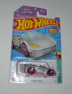 HOT WHEELS 2022 TOONED 5/5 - BARBIE EXTRA GRAY AND PINK - Picture 1 of 6