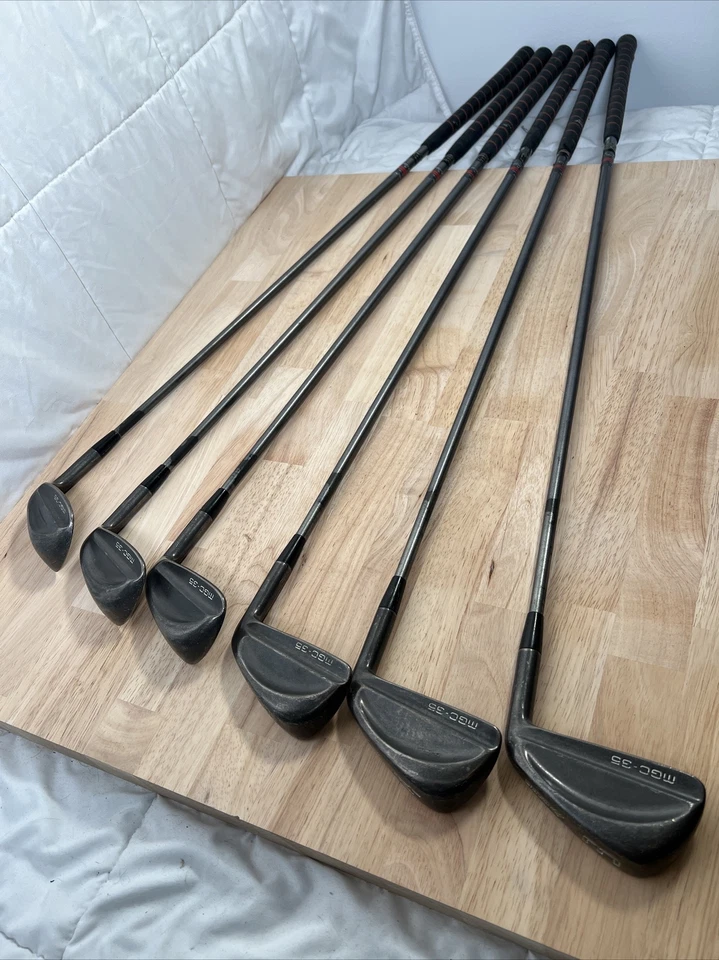 Juego de hierro de titanio Mizuno MGC-35 Dyna Flex TF-1700 Foto 1 de 4