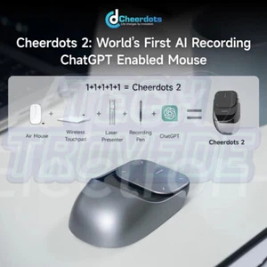 Cheerdots2 Bluetooth Detachable AI Air Mouse Wireless Split AI-Recording Mouse - Bild 1 von 9
