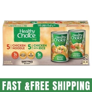 Confezione varietà zuppa Healthy Choice (15 once, confezione da 10) Ottimo prezzo FRESCO - Foto 1 di 6