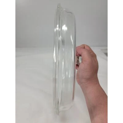 Cazuela cuadrada Pyrex Corning Ware tapa cúpula de vidrio solo repuesto 25-B A12C Foto 1 de 4