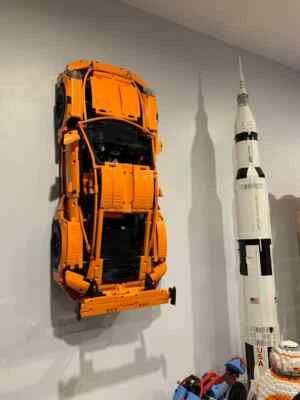 Lego Porsche GT3 RS 42056 montaje en pared Foto 1 de 3