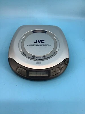 JVC Portable CD Player XL-PG4 Hyper Bass 40 Sec Triple Anti Shock Protection  - Image 1 of 3
