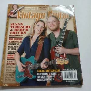 VINTAGE GITARRENMAGAZIN Oktober 2013 Susan Tedeschi & Derek Trucks Vol. 27 Nr. 12 - Bild 1 von 7