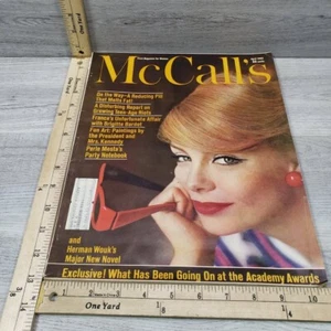 1962 Mc Call’s Vintage Large Magazine Fair Condition Cool Advertisements 5i#325 - Picture 1 of 10