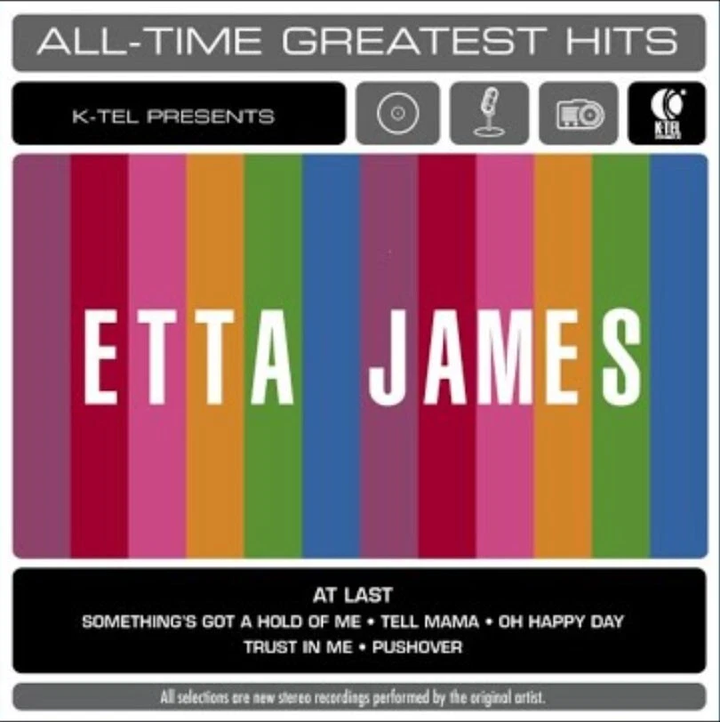 All-Time Greatest Hits Etta James K-Tel (CD, 2003) VG+ Very rare Foto 1 de 1