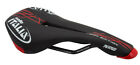 Selle italia Flow bike saddle manganese rails black red Novus team edition 