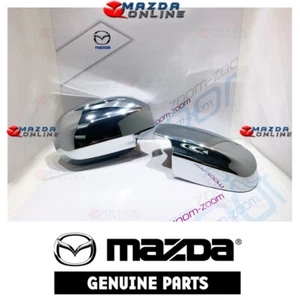 Mazda Genuine Chrome Door Mirror Garnish C100-V3-650 fits 99-03 MAZDA8 MPV [LV] - Picture 1 of 4