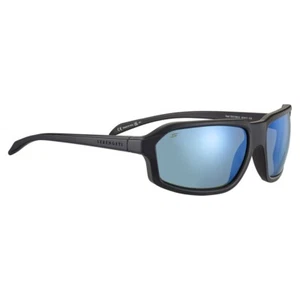 SERENGETI SUNGLASSES   HEXT  571003 MATTE  BLACK SATURN POLARIZED 555  BLUE - Imagen 1 de 3
