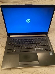 Gently used HP 14" Laptop in Pale Gold - Picture 1 of 5
