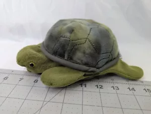 Folkmanis Baby Schildkröte Plüsch Handpuppe grün Stofftier Spielzeug - Bild 1 von 8