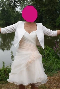 Brautkleid Hochzeitskleid Festkleid im Petticoat-Stil Größe 34/36 - Bild 1 von 9