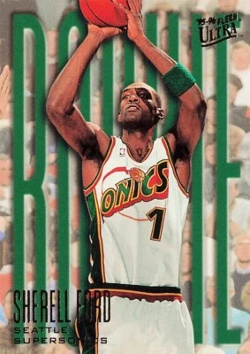 Sherell Ford Rookie Fleer Ultra 1995-96 Basketball Card #273 - Image 1 of 2