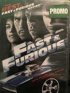 FAST & FURIOUS-Paul Walker, Vin Diesel join to bring down shared enemy--DVD NEW - Picture 1 of 1