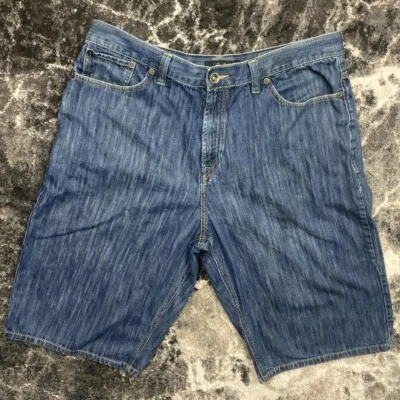 Y2K Shorts Mens Size 36 Vintage Baggy Long Jorts Sean John Embroidered Skate Rap - Image 1 of 4