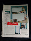 VTG 1952 Orig Magazine Ad INTERNATIONAL Coolerator Fines In Home Freezers