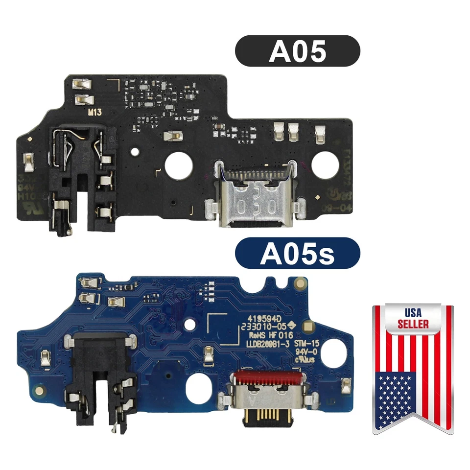 USB Charging Port Board Dock Connector Audio Jack For Samsung Galaxy A05 / A05s