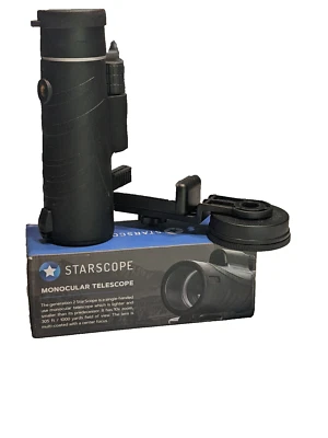 Starscope Monocular Telescope Gen 2 10x Zoom  Water Resistant Open Box Unused - Image 1 of 4