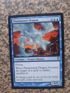 MTG - 1 x Phantasmal Dragon- Duel Decks: Jace vs Vraska - Picture 1 of 1