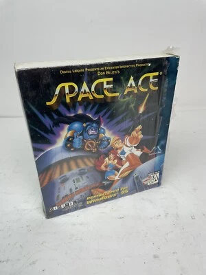 Don Bluth's Space Ace (PC + Macintosh CD-ROM, 1998) Windows 95 NOS Sealed Rare - Image 1 of 4