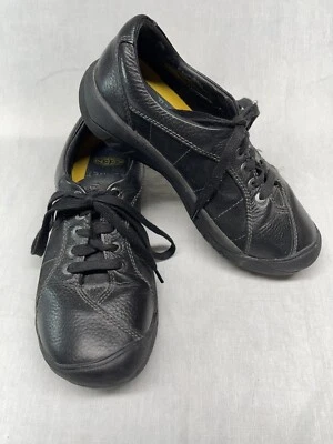 Zapatos Keen Footwear para mujer de cuero negro con cordones soporte para el arco talla 8,5 Foto 1 de 4