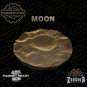 Bases - Moon - Round 80mm (x1) - Imagen 1 de 1