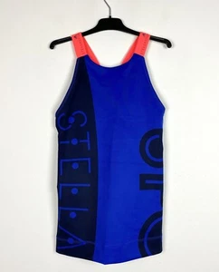 Adidas Stella Mccartney Mujer Azul Top Camisa Talla UK 8-10 S - Imagen 1 de 6