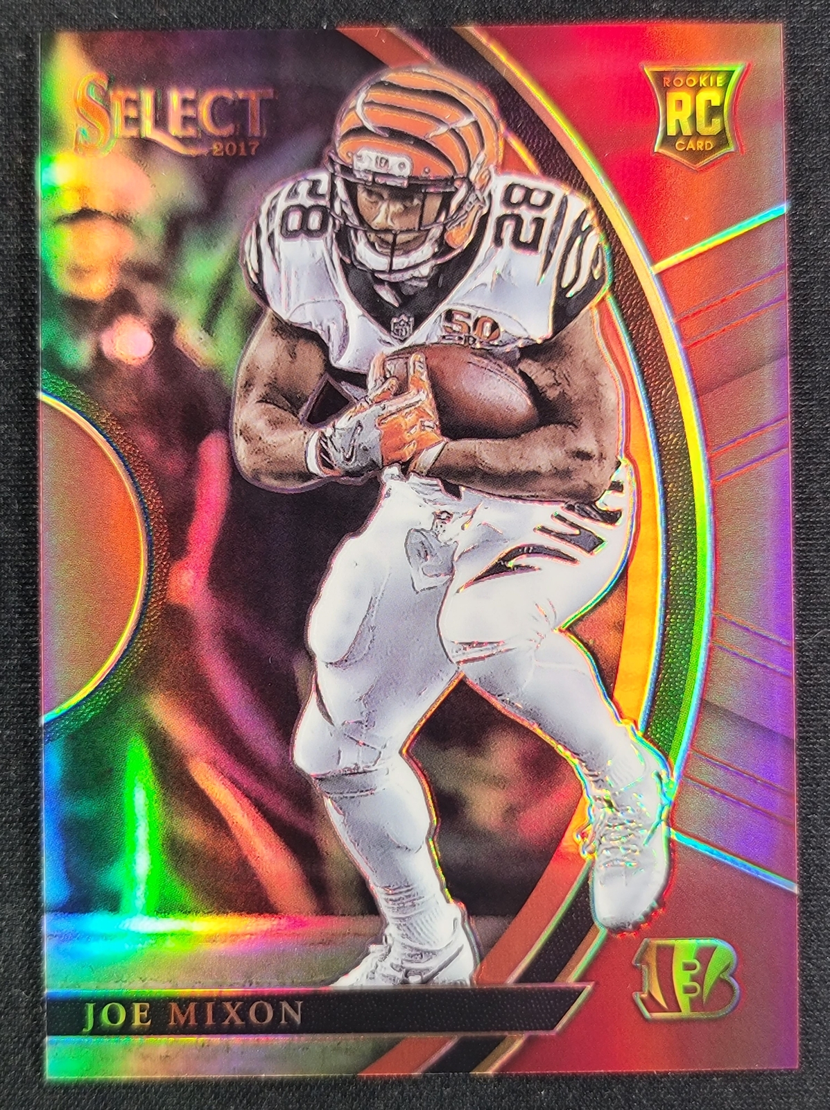 Joe Mixon 2017 Select Concourse Red Prizm Refractor 27/99 RC ROOKIE #32 BENGALS