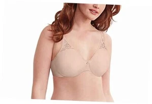 Women's Minimizer Bra, Passion for Comfort Full-Coverage 34DD Sandshell - Picture 1 of 4