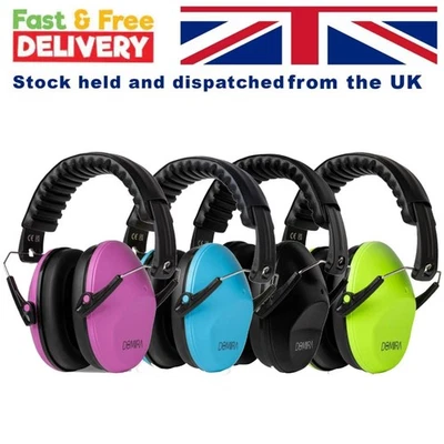 DOMIRA Kids Child Baby Ear Defenders Earmuffs Noise Reduction Hearing Ear Protection