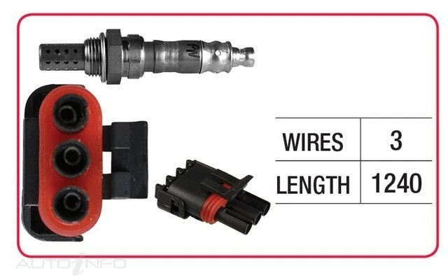 Goss Oxygen Sensor For Holden Calibra YE 2.0L/2.5L V6 C20LET, C25XE, C20NE  - image 1 of 1