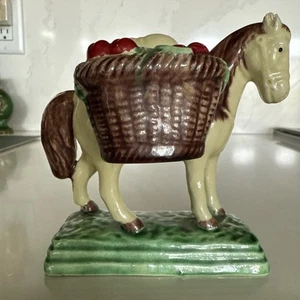 Soporte para palillo de dientes de cerámica caballo - Caldas marcadas de cerámica vintage - Imagen 1 de 21