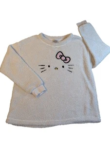Hello Kitty SANRIO Plush Sleepwear  Sweater Cloud Soft Women S (4-6) - Picture 1 of 6