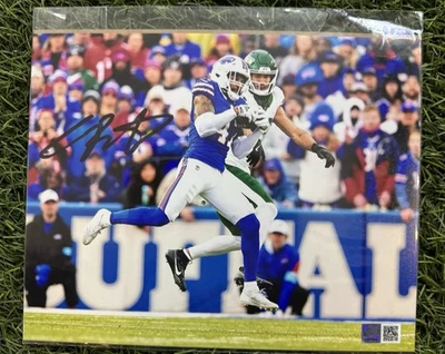 Imagen firmada por Christian Benford Buffalo Bills 8x10 con holograma certificado de autenticidad Foto 1 de 3
