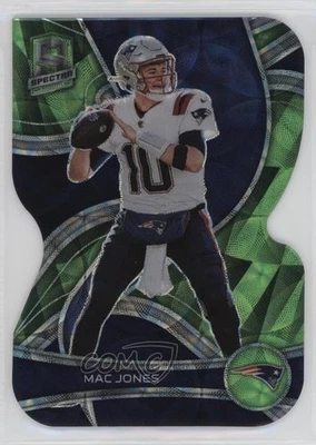 2022 Panini Spectra Neon Green Prizm Die-Cut /30 Mac Jones #83 - Image 1 of 2