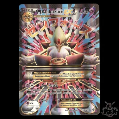 M Alakazam EX #118/124 Fates Collide NM/Near Mint Pokemon 2016 - Image 1 of 3