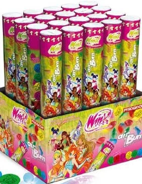 Cannone Tubo Sparacoriandoli WINX - Immagine 1 di 2