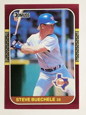 1987 Donruss Opening Day #179 Steve Buechele - Image 1 of 2