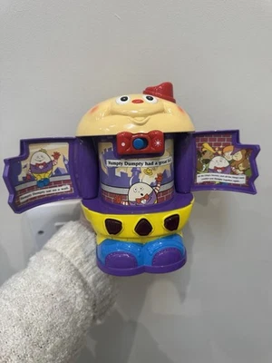 Scarce VTech Humpty Dumpty’s Nursery Rhyme Book Interactive Toy Vintage 1990s - Image 1 of 4