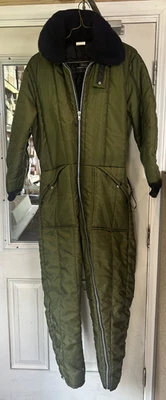 Traje de esquí de nieve verde ocio Sears de colección para hombre 43 Foto 1 de 4