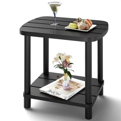 Mesa auxiliar de exterior, mesa de patio exterior Adirondack, ta... Foto 1 de 4