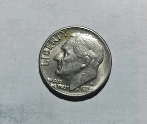 1978 D Roosevelt Dime   w/ errors I ,W , 8 on rim / filled in D - Picture 1 of 2