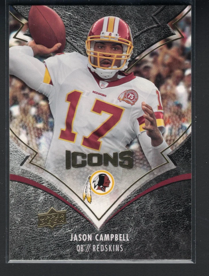 Upper Deck Icons 2008 - Jason Campbell #98 Redskins Foto 1 de 1