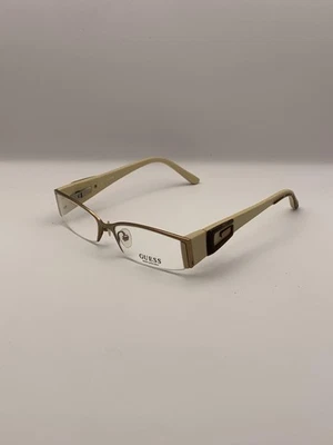 Monturas de gafas Guess GU1463A LBRN para mujer 50-15-130 beige marrón lentes de demostración Foto 1 de 4